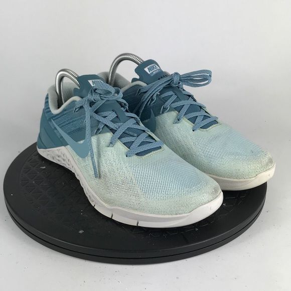 Nike Metcon 3 Glacier Blue CrossFit Training Shoes 849807-400 Women’s Size 8.5 - Picture 3 of 12